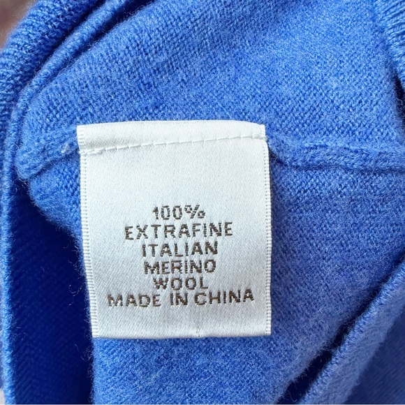 Peter Millar | Men's Extrafine Italian Merino Wool Quarter Zip Pullover Sweater - Picture 7 of 10